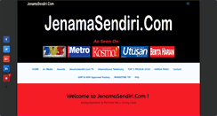 Desktop Screenshot of jenamasendiri.com
